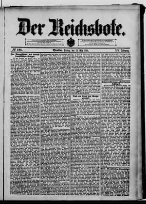 Der Reichsbote on May 15, 1891