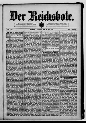 Der Reichsbote vom 28.05.1891