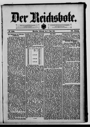 Der Reichsbote on Jun 3, 1891