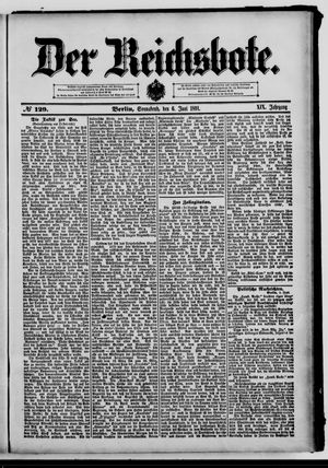 Der Reichsbote on Jun 6, 1891