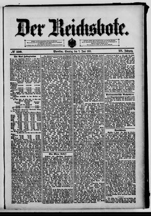 Der Reichsbote vom 07.06.1891
