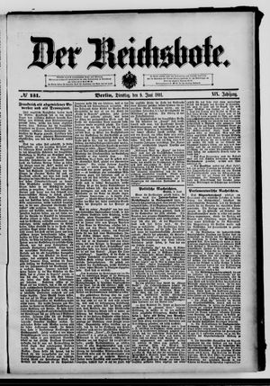 Der Reichsbote vom 09.06.1891