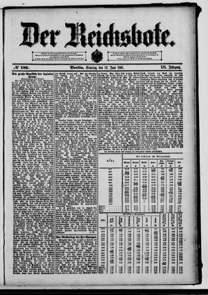 Der Reichsbote vom 14.06.1891