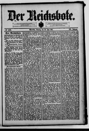 Der Reichsbote on Jun 28, 1891