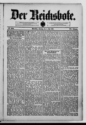Der Reichsbote vom 05.07.1891