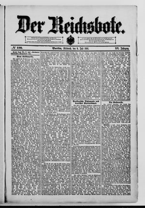Der Reichsbote vom 08.07.1891