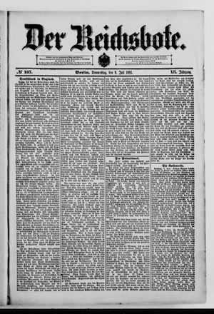 Der Reichsbote vom 09.07.1891