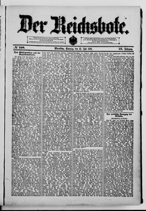 Der Reichsbote on Jul 12, 1891