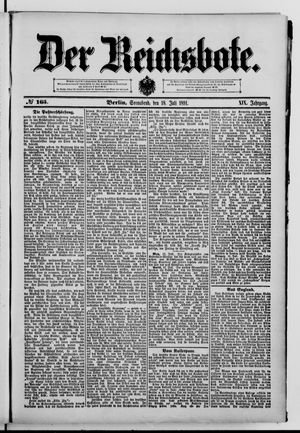 Der Reichsbote vom 18.07.1891