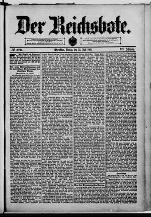 Der Reichsbote vom 31.07.1891