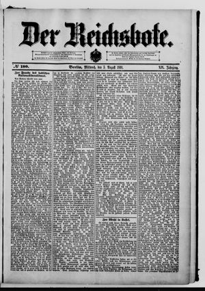 Der Reichsbote vom 05.08.1891