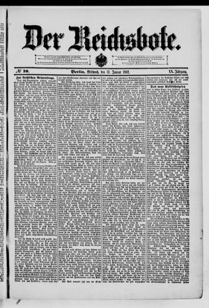 Der Reichsbote vom 13.01.1892