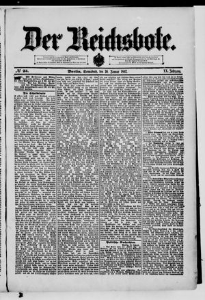 Der Reichsbote vom 30.01.1892