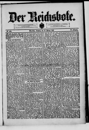Der Reichsbote on Feb 28, 1892