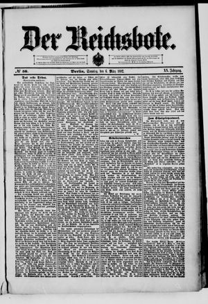 Der Reichsbote vom 06.03.1892