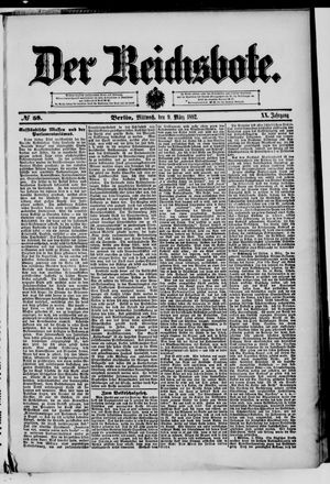 Der Reichsbote vom 09.03.1892