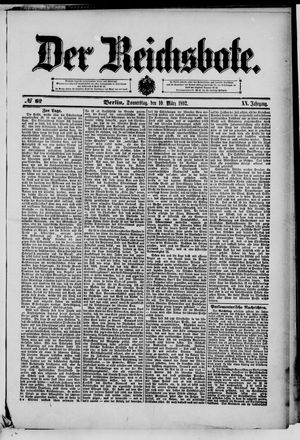 Der Reichsbote vom 10.03.1892