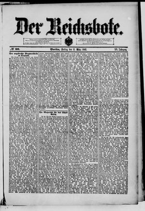 Der Reichsbote on Mar 11, 1892