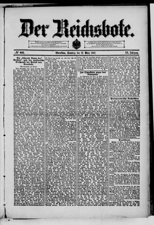 Der Reichsbote vom 13.03.1892