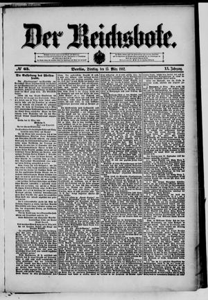 Der Reichsbote on Mar 15, 1892