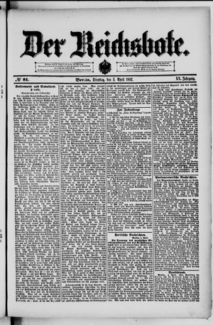 Der Reichsbote vom 05.04.1892