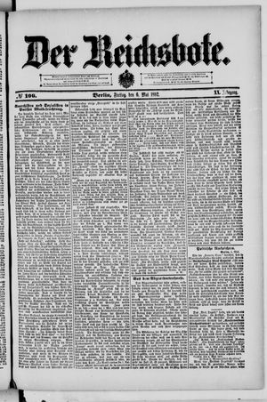 Der Reichsbote vom 06.05.1892