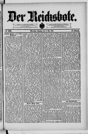 Der Reichsbote on May 8, 1892