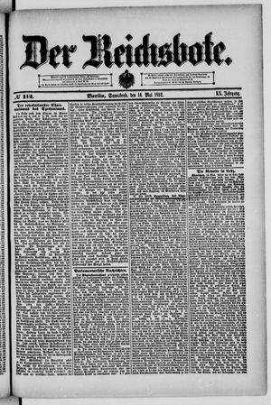 Der Reichsbote vom 14.05.1892