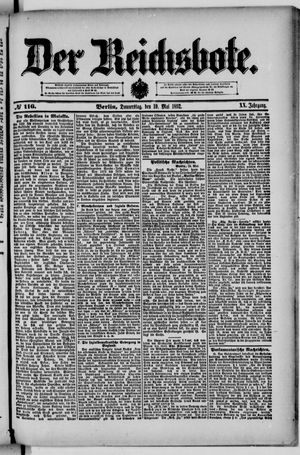 Der Reichsbote on May 19, 1892