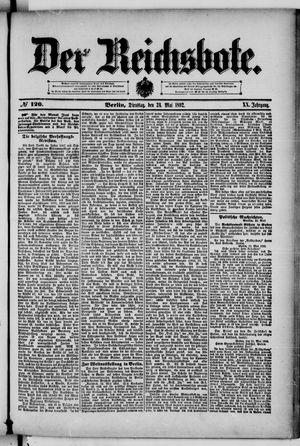 Der Reichsbote on May 24, 1892