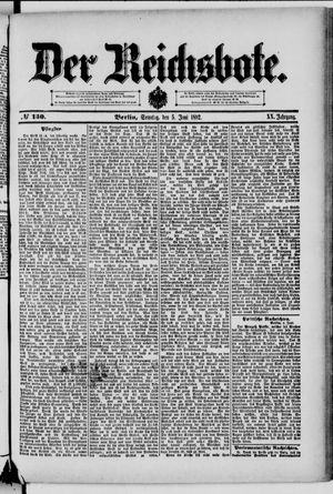 Der Reichsbote vom 05.06.1892