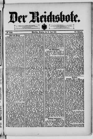 Der Reichsbote on Jun 12, 1892
