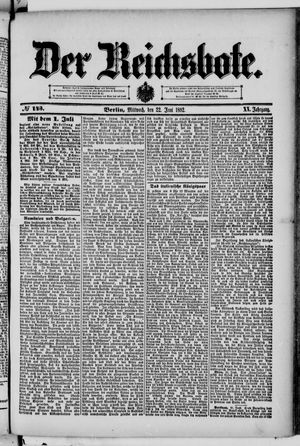 Der Reichsbote on Jun 22, 1892