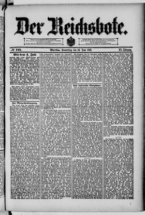 Der Reichsbote on Jun 23, 1892