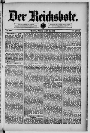 Der Reichsbote on Jun 29, 1892