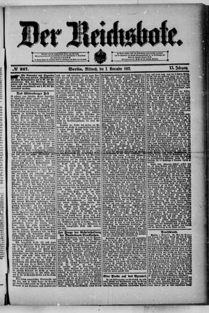 Der Reichsbote vom 02.11.1892