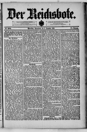 Der Reichsbote vom 03.12.1892