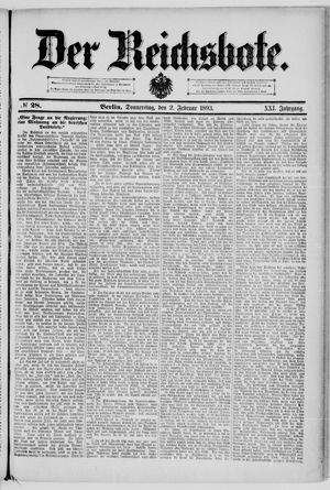 Der Reichsbote vom 02.02.1893
