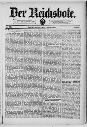 Der Reichsbote vom 08.02.1893