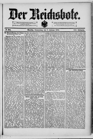 Der Reichsbote on Feb 9, 1893