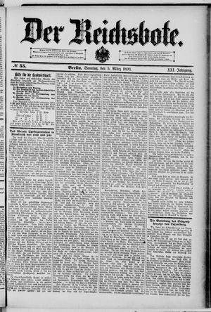 Der Reichsbote vom 05.03.1893