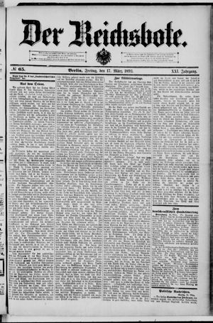 Der Reichsbote vom 17.03.1893