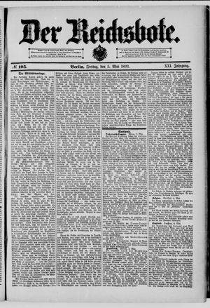 Der Reichsbote vom 05.05.1893