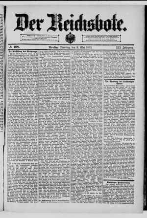 Der Reichsbote vom 09.05.1893