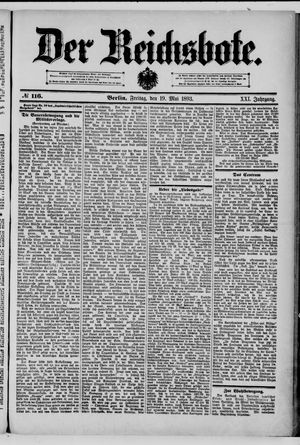 Der Reichsbote vom 19.05.1893