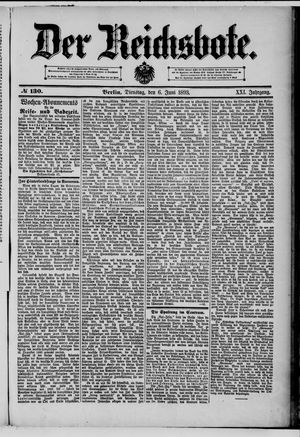 Der Reichsbote vom 06.06.1893