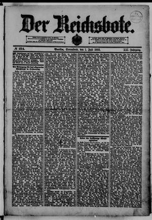 Der Reichsbote on Jul 1, 1893