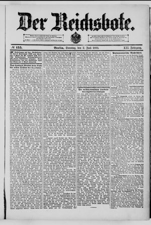 Der Reichsbote vom 02.07.1893