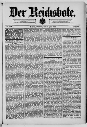 Der Reichsbote vom 19.07.1893