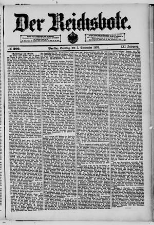 Der Reichsbote vom 03.09.1893